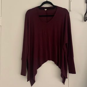 Free people style ribbed long sleeve